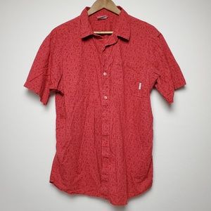 COLUMBIA MEN'S BUTTON UP SIZE LARGE